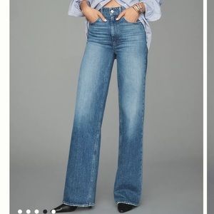 Paige Sasha wide leg jeans